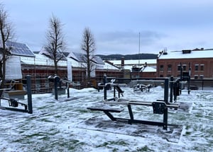 Bane nor Drammen ulkokuntosali Norja